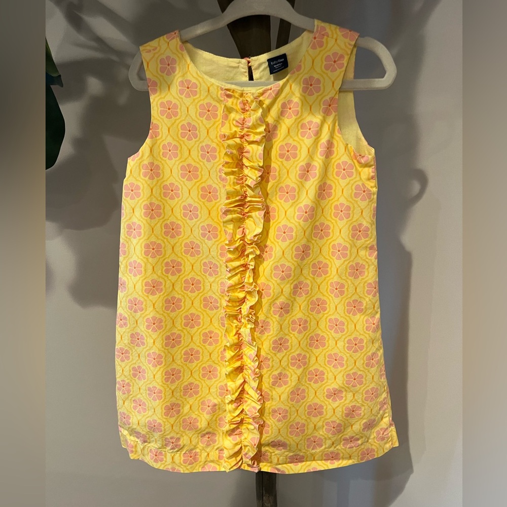 GAP Yellow Floral Kids Dress